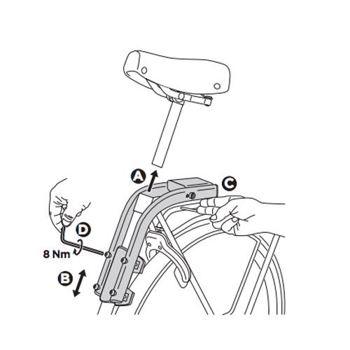 thule yepp maxi frame adapter